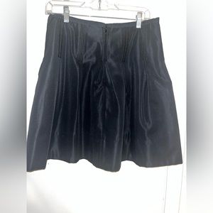 Gap skirt black fit and flare skater skirt